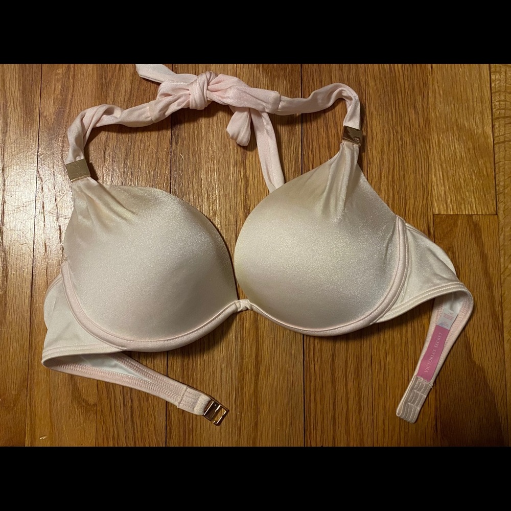 pink victoria secret bikini top